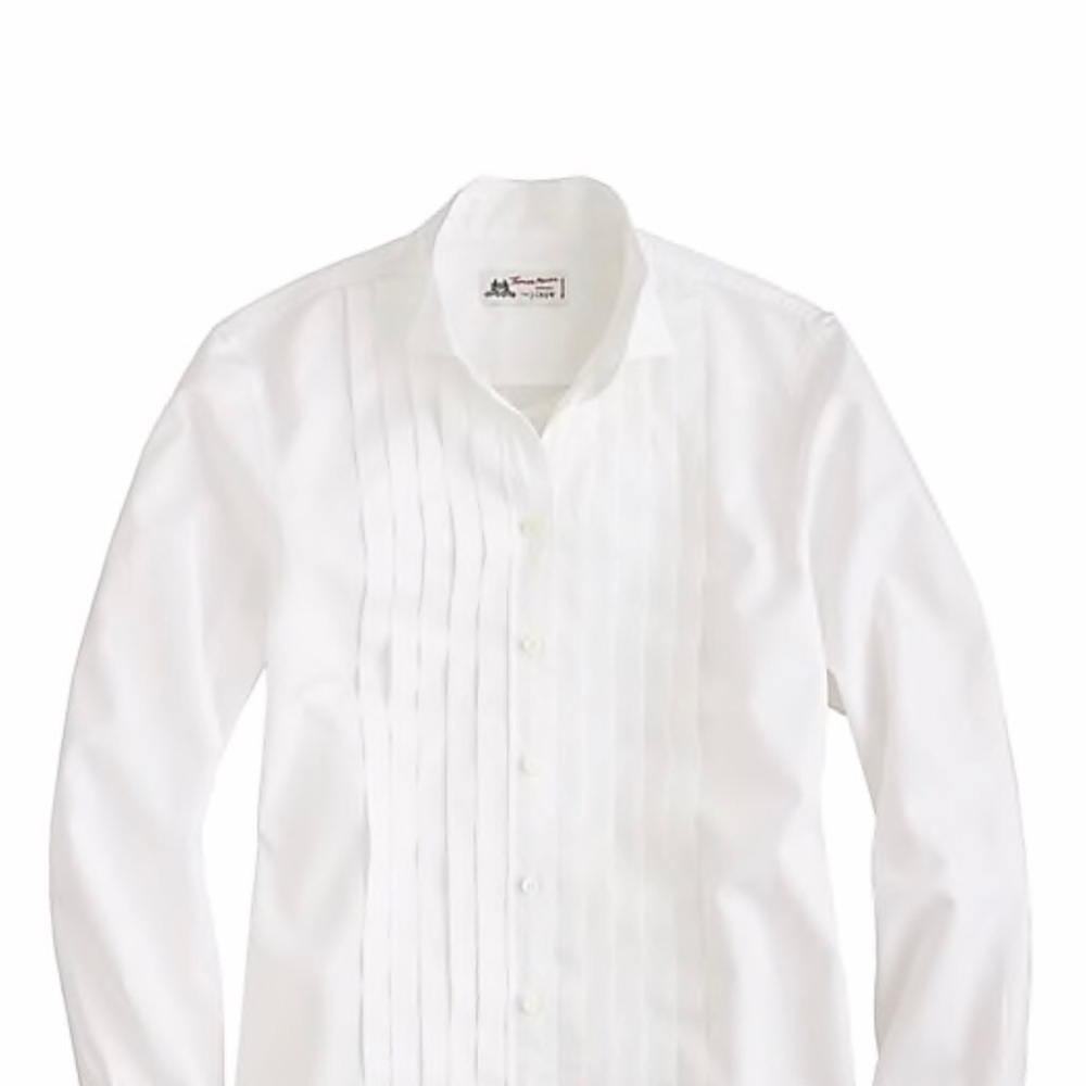 J. Crew Thomas Mason Women’s Tuxedo Shirt ECAV 6JA